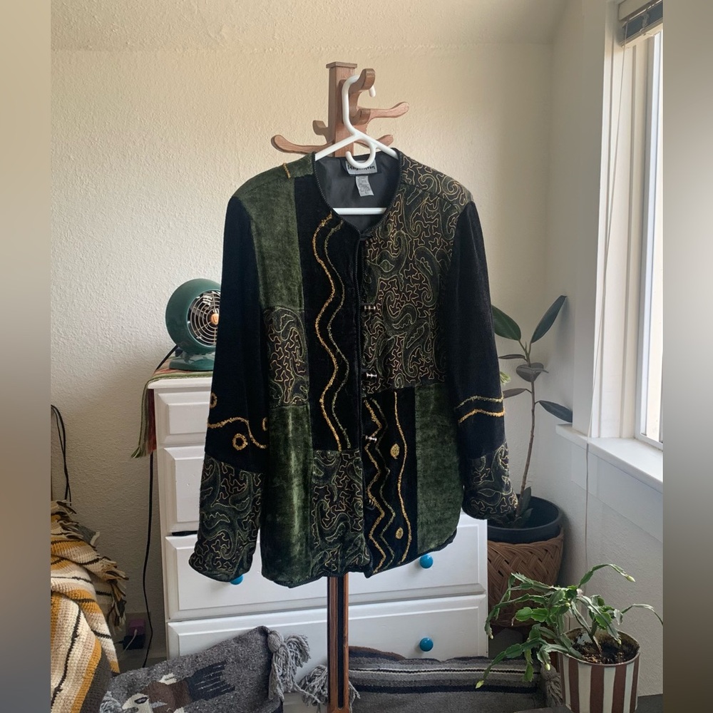 Vintage Indigo Moon Blazer